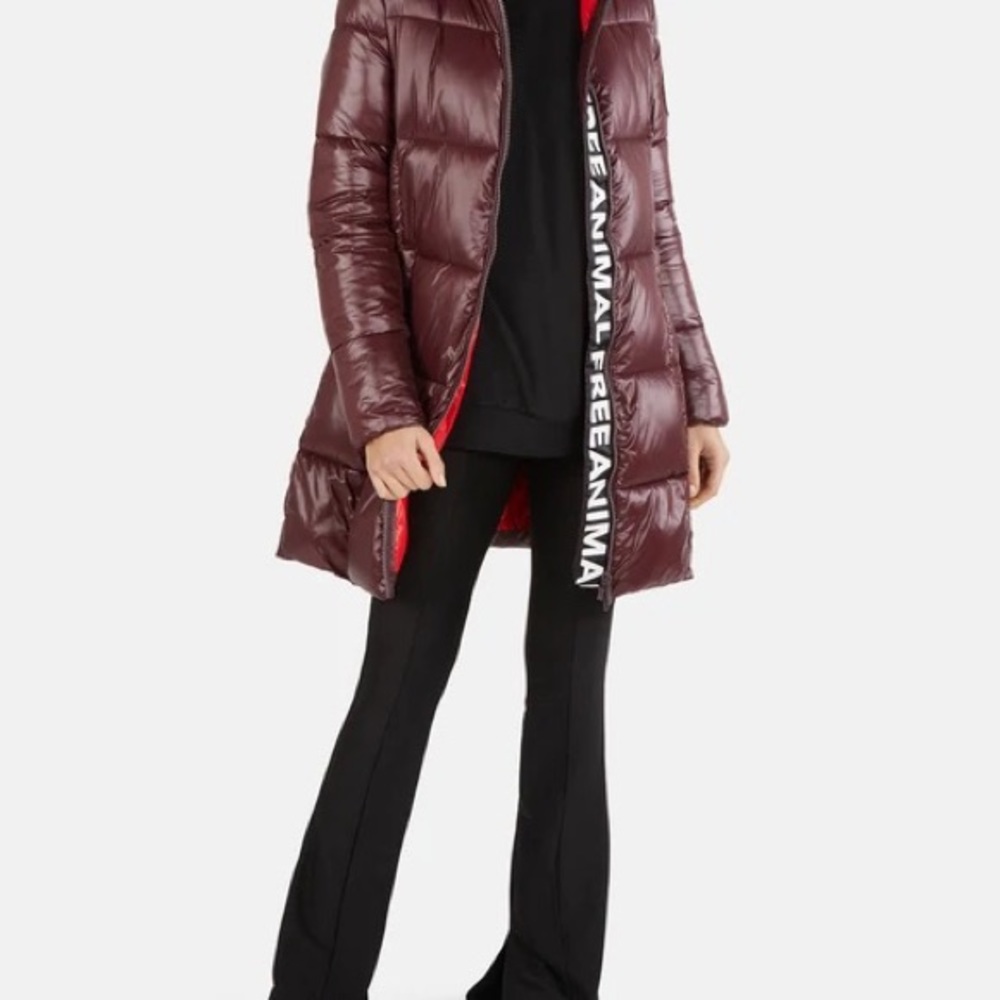 SAVE THE DUCK WOMEN'S INES HOODED COAT